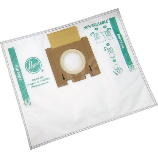Vacuum cleaner bags, compatible with Hoover Hoover h81 / h81 pure epa / telios extra - pack of 10