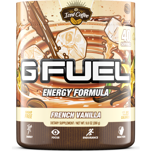G Fuel - Iced Coffee French Vanilla Tub