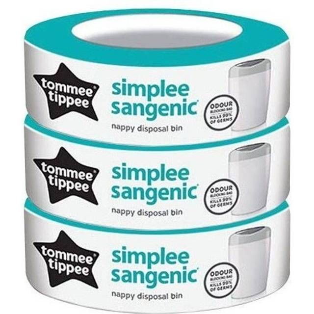 Tommee Tippee Simplee ersättningskasett 3 st.
