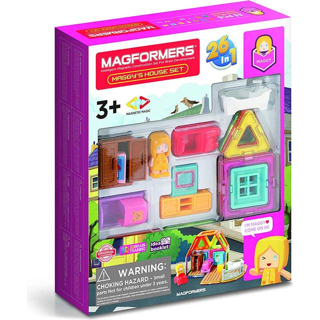 Magformers Magnetic Shapes Maggys House Set