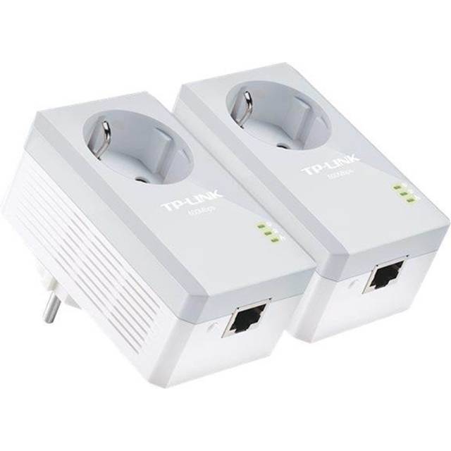 TP-Link TL-PA4010PKIT Passthrough Powerline Adapter Starter Kit