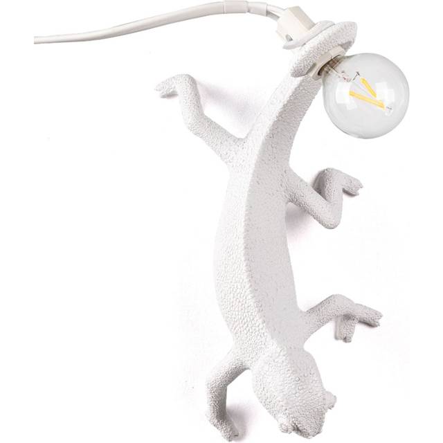Chameleon vägglampa nedåt vit, Seletti