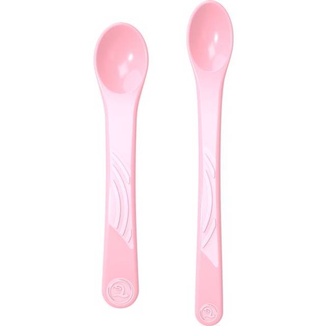Twistshake Feeding Spoon Set sked 4+m Pastel Blue 2 st.