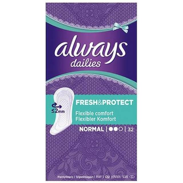 Always Dailies Fresh and Protect trosfoder, normal, 32 dynor
