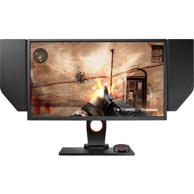 BenQ Zowie XL2746S 27 tum 240 Hz spelmonitor (DyAc+, Black eQualizer, 0,5 m reaktionstid, justerbar höjd, Shields, S-Switch Controller) för PC-spelare