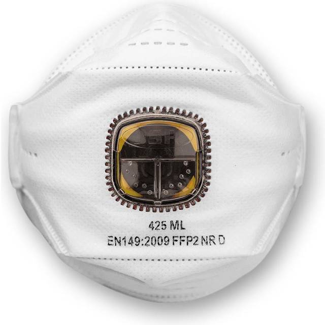 JSP SpringFit™ Fold Flat Valved Respirator FFP2 (Pkt 10)