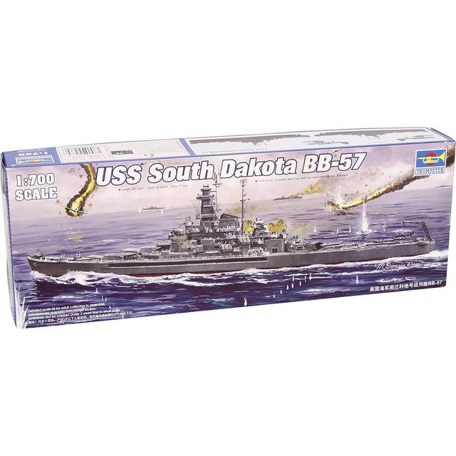 TRU05760 - Trumpeter 1:700 - USS South Dakota Battleship BB-57