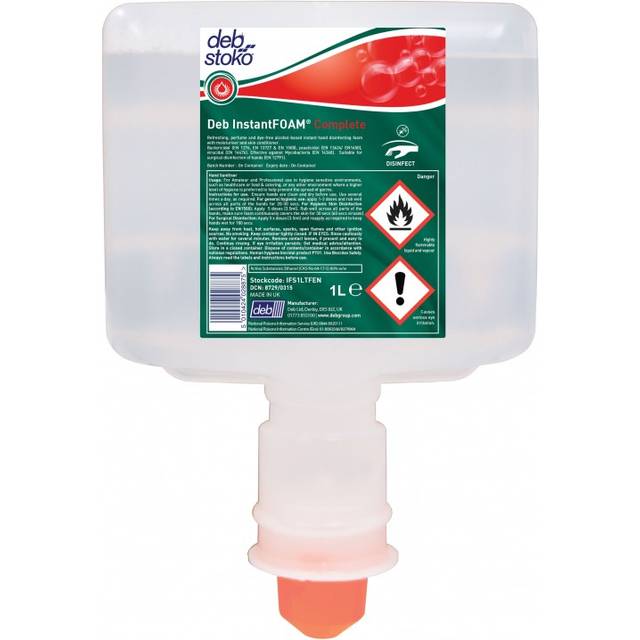 Handdesinfektion Deb Instant Foam Complete för TF 1L