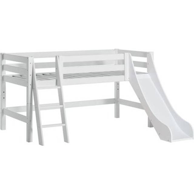 HoppeKids Premium Halfhigh Bed with Slide & Ladder 90x200cm