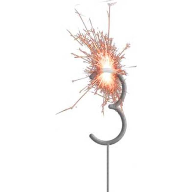 Wunderkerze Zahl 3, Dekoration zum 3. od. 30.Geburtstag, 18cm, 1 Stk