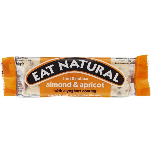 Eat Natural almond & apricot bar med yoghurtöverdrag 45 g
