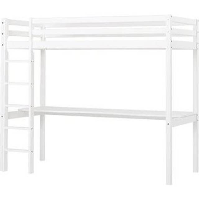 HoppeKids Basic Highbed with Table Top 90x200cm