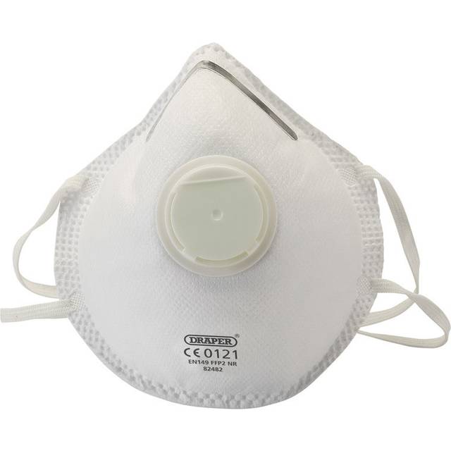 Draper 82482 FFP2 Particulate Respirator Dust Masks 3