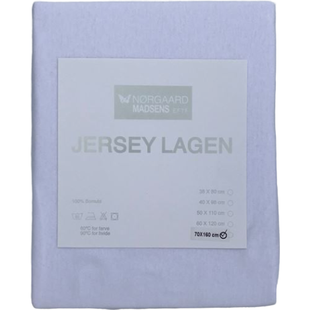 Nørgaard Madsens Lakan 70x140 - Vit - Nørgaard Madsens - 70x140 cm - Lakan
