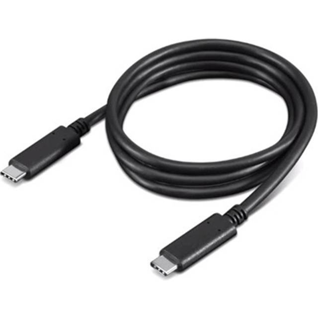 Lenovo USB-C kabel 1 m, 4X90U90619, kompatibel med bildskärm