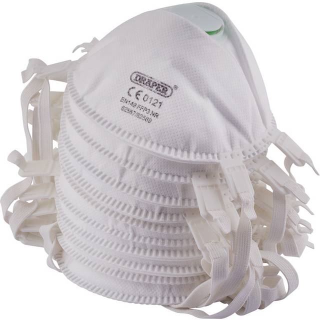 Draper 82569 FFP3 NR Moulded Dust Mask (pack of ten)