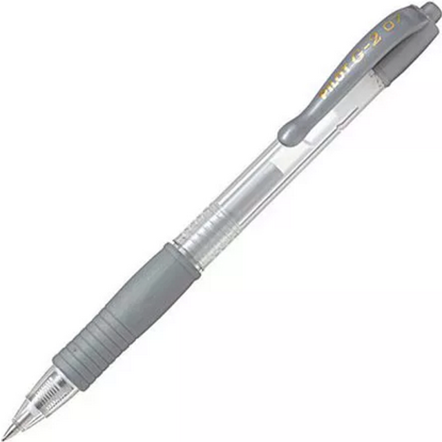G2 Gel 0.7 Metallic Silver