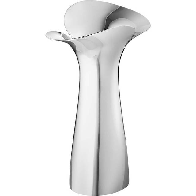 Georg Jensen - Bloom Botanica Vase - Vas - Stainless Steel - 22 cm - W8 x D0 x H22 cm