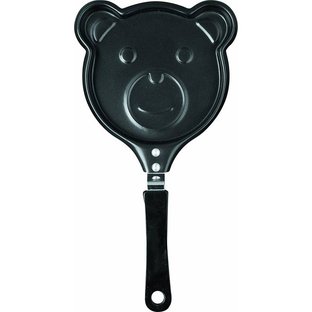IBILI Ours Frying pan with Bear Shape 14 cm, 14 x 14 x 6 cm, Black