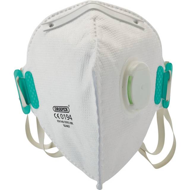 Draper 82487 FFP3 NR Vertical Fold Flat Mask (pack of 2)