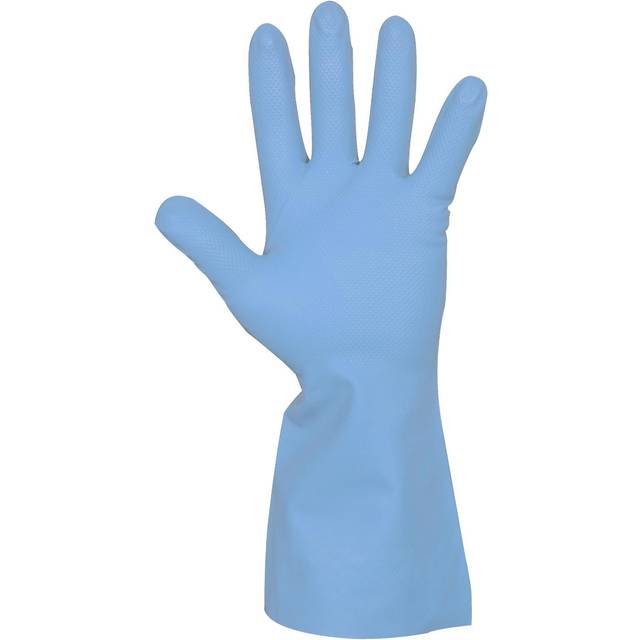 Handske PVC Medium blå