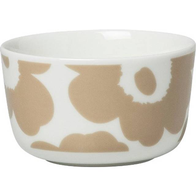 Marimekko Unikko skål 2,5 dl Vit-beige - Beige