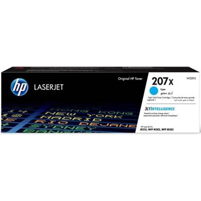 HP W2211X Original Toner Med Hög Kapacitet För HP Color Laserjet Pro M283/M282/M255, Cyan
