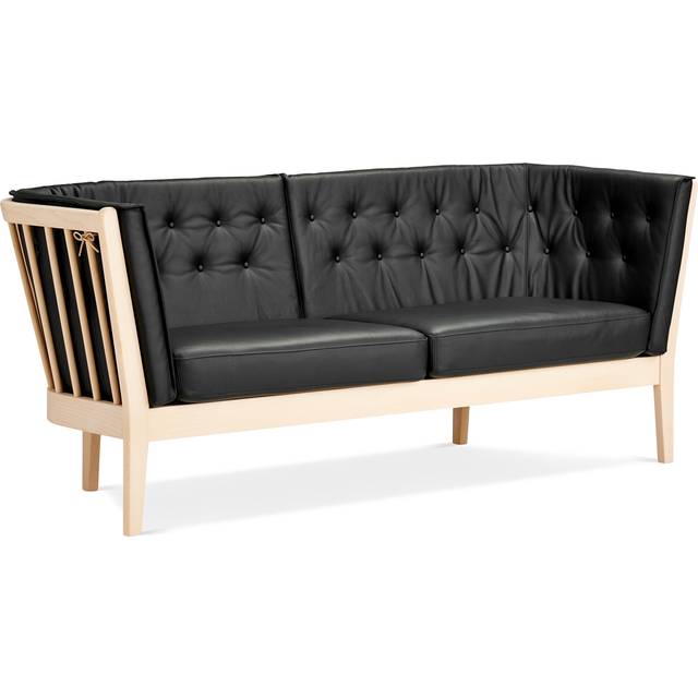 Stouby Maria Oak/Black Sofa 151cm 2 personers