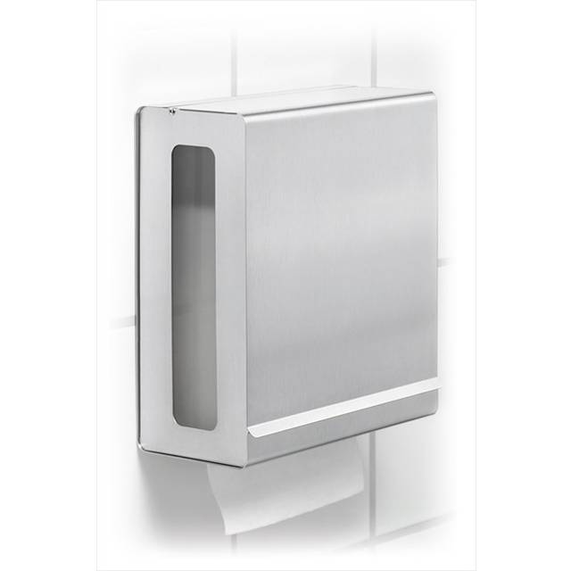 Blomus - Nexio Paper Towel Dispenser - edelstahl/matt/LxBxH 27x13x30,5cm - stainless steel (12.5 x 27.0 x 30.5cm)