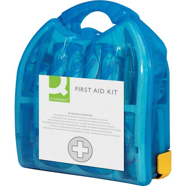 Q-Connect 20 Person Wall-Mountable First Aid Kit Ref KF00576