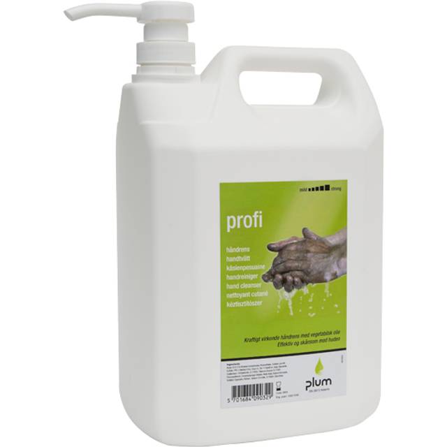 Plum Handrengöring Plum Profi 5,0 L dunk inkl pump