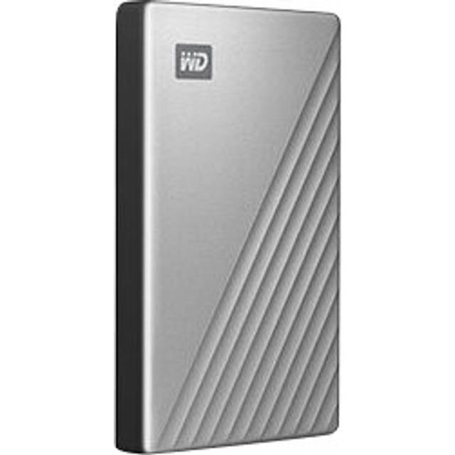 WD My Passport Ultra för Mac extern hårddisk 5 TB (mobilminne, nedladdningsbar programvara, lösenordsskydd, Mac-kompatibel, lätt att använda) Silver
