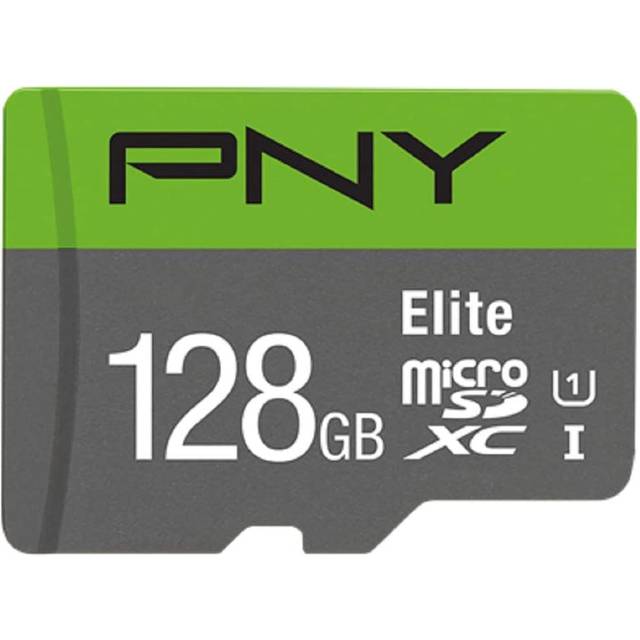 PNY Elite MicroSDXC 128 GB Class 10 UHS-I/U1 A1 V10 card (P-SDU128V11100EL-GE)