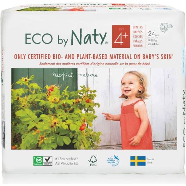 Naty blöjor stl 4+, 24 st