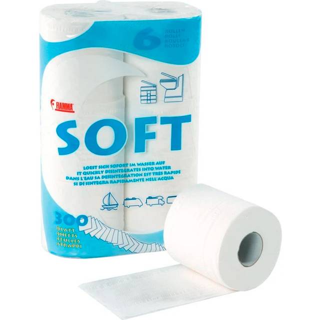 Fiamma Soft Toalettpapper (6 rullar)