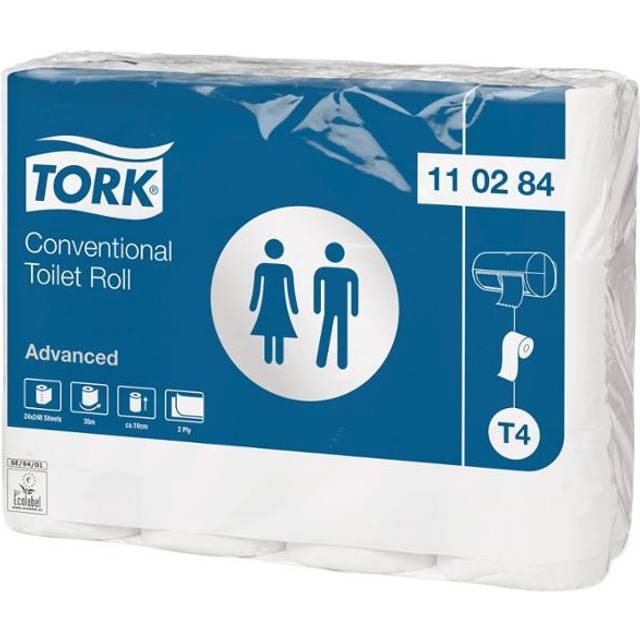 Tork toiletpapir Advanced T4 34,7mtr, 24 rl