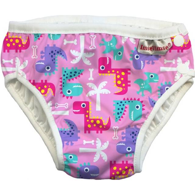 ImseVimse Badblöja 4-6 kilo (Pink Dino)