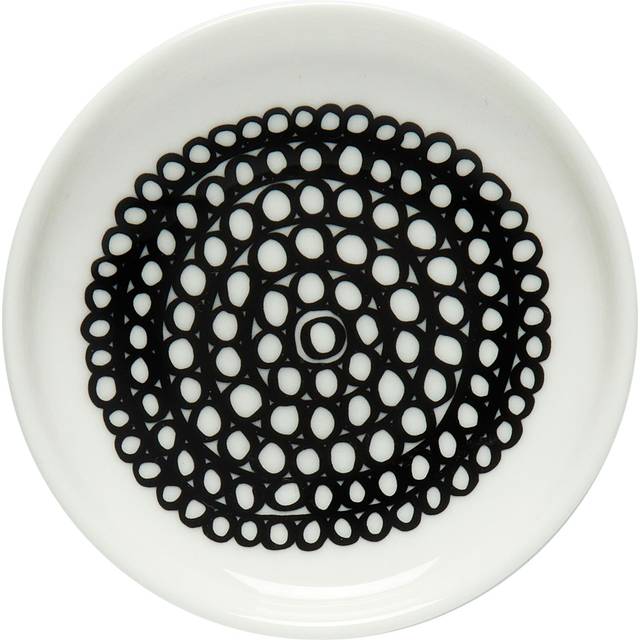 Marimekko Siirtolapuutarha fat 8,5 cm svart-vit - Svart