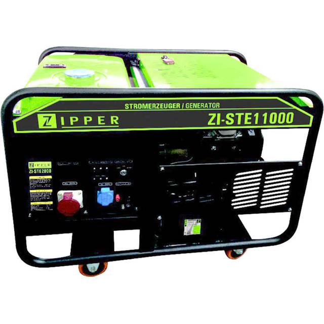 Zipper ZI-STE11000 4-takt Generator 12 kW 230 V, 400 V 185 kg 11000 W