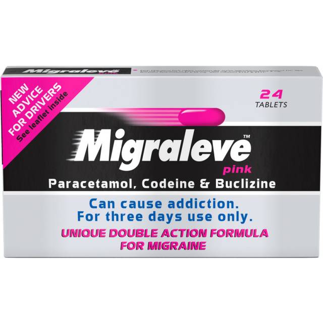 Migraleve Pink 24 Tablets