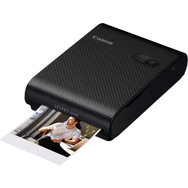 Canon Selphy Square QX10 Printer in Black