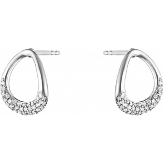 Georg Jensen Offspring 0.19ct Diamond Stud Earrings 10015849 - Silver