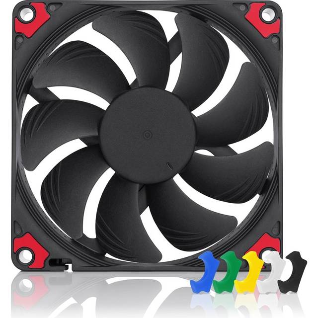 $$ Noctua NF-A9x14 | 12V | 92x92x14mm | 4-pin | axial | PWM | Chromax Black ventilator