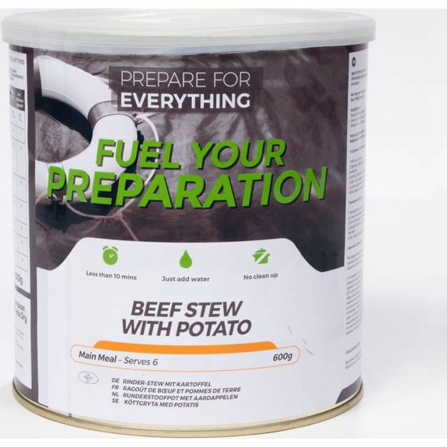 Fuel your preparation Beef and Potato Stew 6 portioner | Frystorkad mat