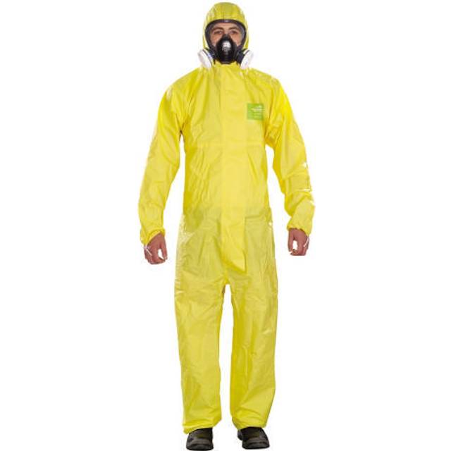Ansell 2300 Plus Stitched & Taped - Model 132 Size S Protective Suits - yellow