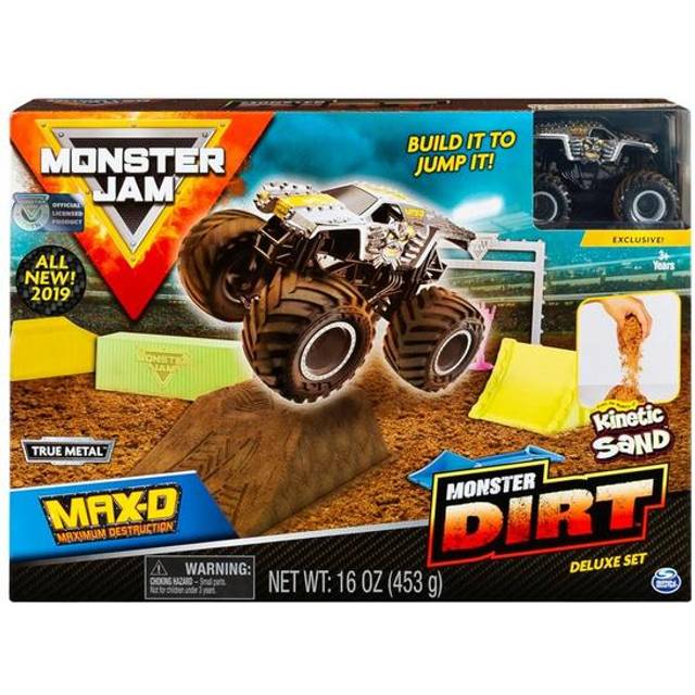 Monster Jam El Toro Loco Monster Dirt Deluxe Set 454g Dirt & Die-Cast Truck