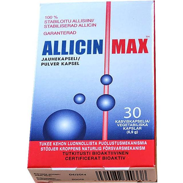 Allicin Max 30 kapslar