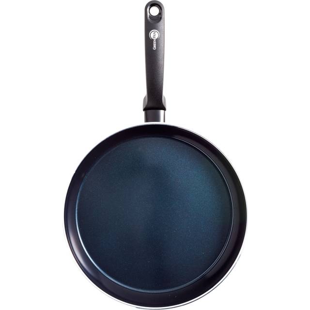 GreenPan Frying Pan, Non Stick, Toxin Free Ceramic Pan - Induction, Oven & Dishwasher Safe Cookware - 30 cm, Black