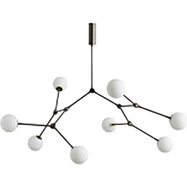 101 Copenhagen Drop Chandelier Bulp takkrona mini Grå