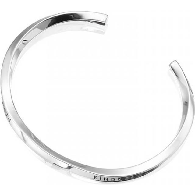Efva Attling Strength & Kindness Slim Cuff. S - SILVER